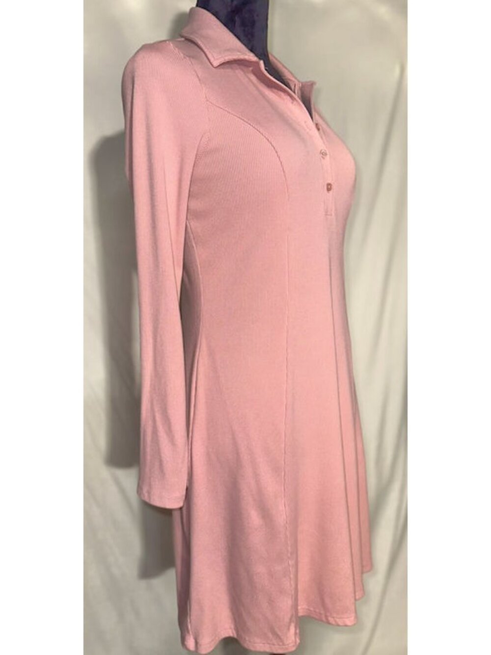 No Boundaries Knit Dress, Pink, Small (4-6) - Picture 2 of 10